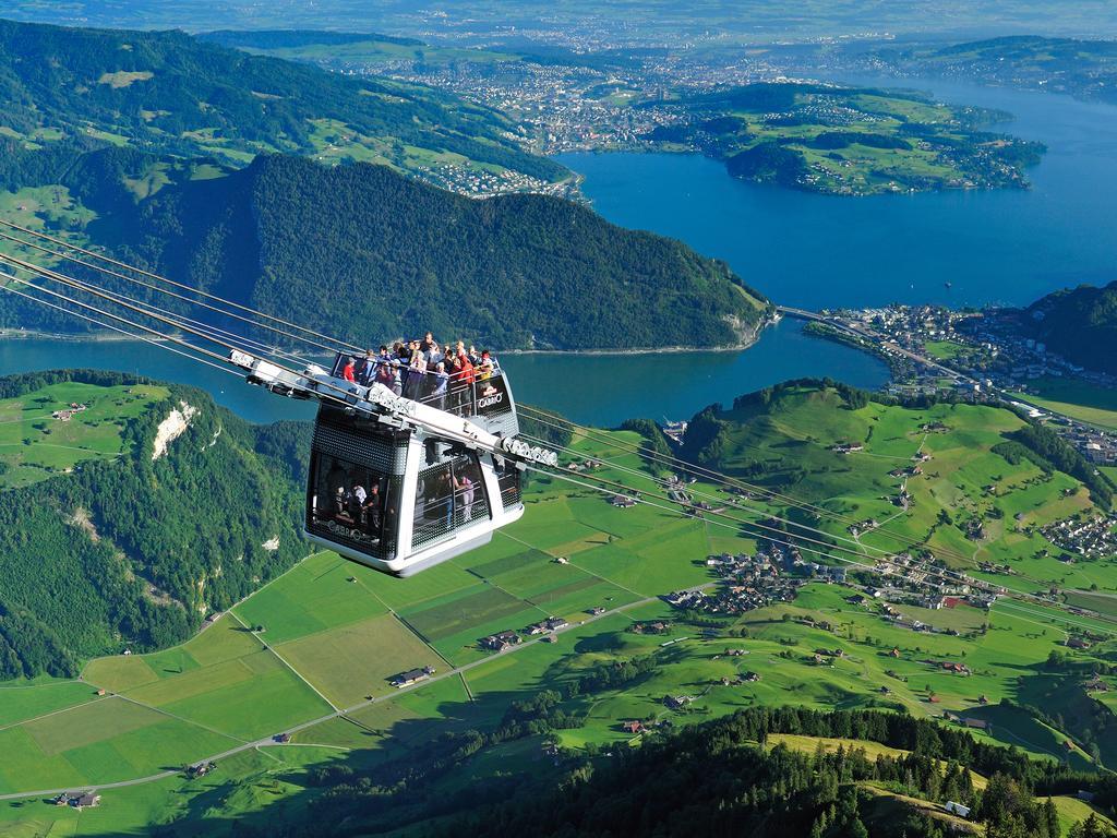 Hotel & Restaurant Zum Beck Stansstad Luaran gambar